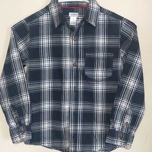 Boys, sz. 7, plaid, Carter's, long-sleeved shirt